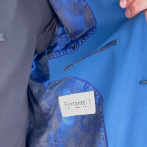 Blazer de Sarja - Azul Petrol